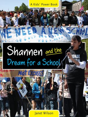 cover image of Shannen and the Dream for a School